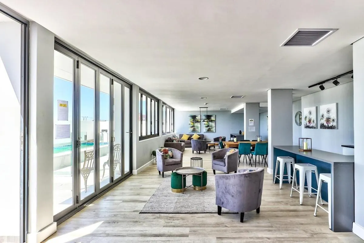 Artistic Escape In Woodstock: Mountain Views Pool Apartment Cape Town South Africa